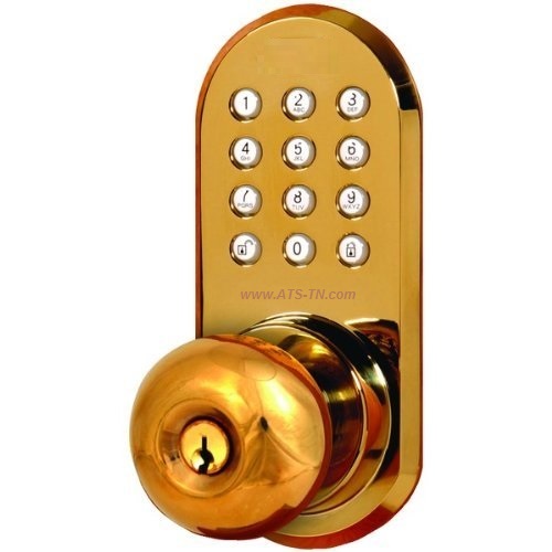remote controlled wireless battery operated door lock